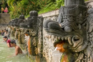 Banjar Tega hot spring Bali
