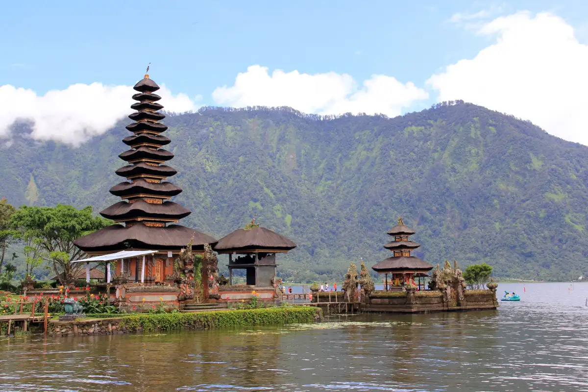 Ulun Danu Beratan Temple serves as the spiritual and functional headquarters of Bali’s water management system.