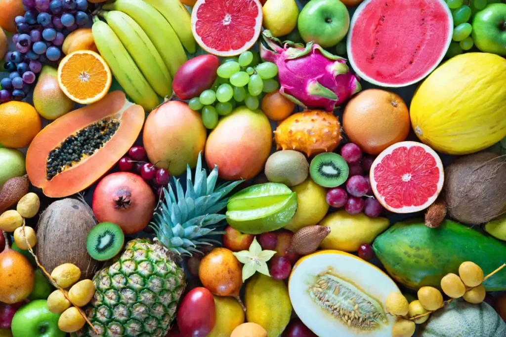 What are Bali's tropical fruits?