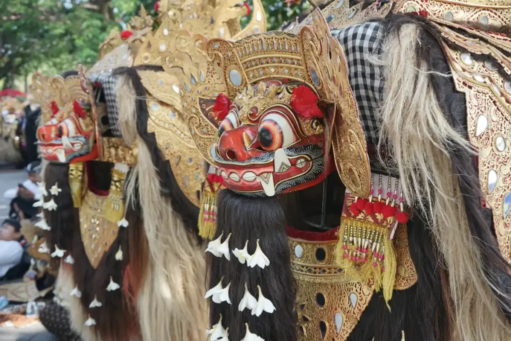 Barong Bali in Ngelawang Tradition