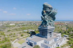 GWK Statue from above