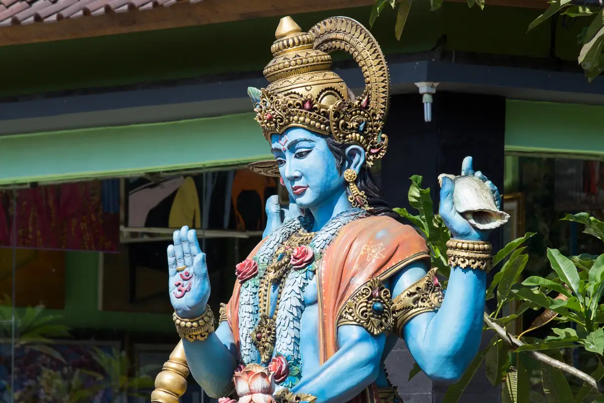 Shiva statue in Ubud