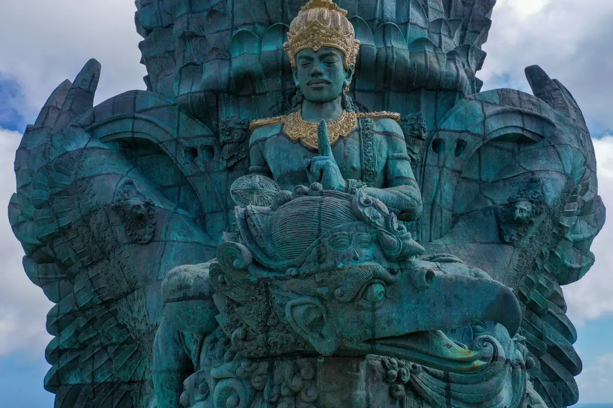 Visnu statue of Garuda Wisnu Kencana