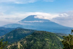 Mount Agung from a distance