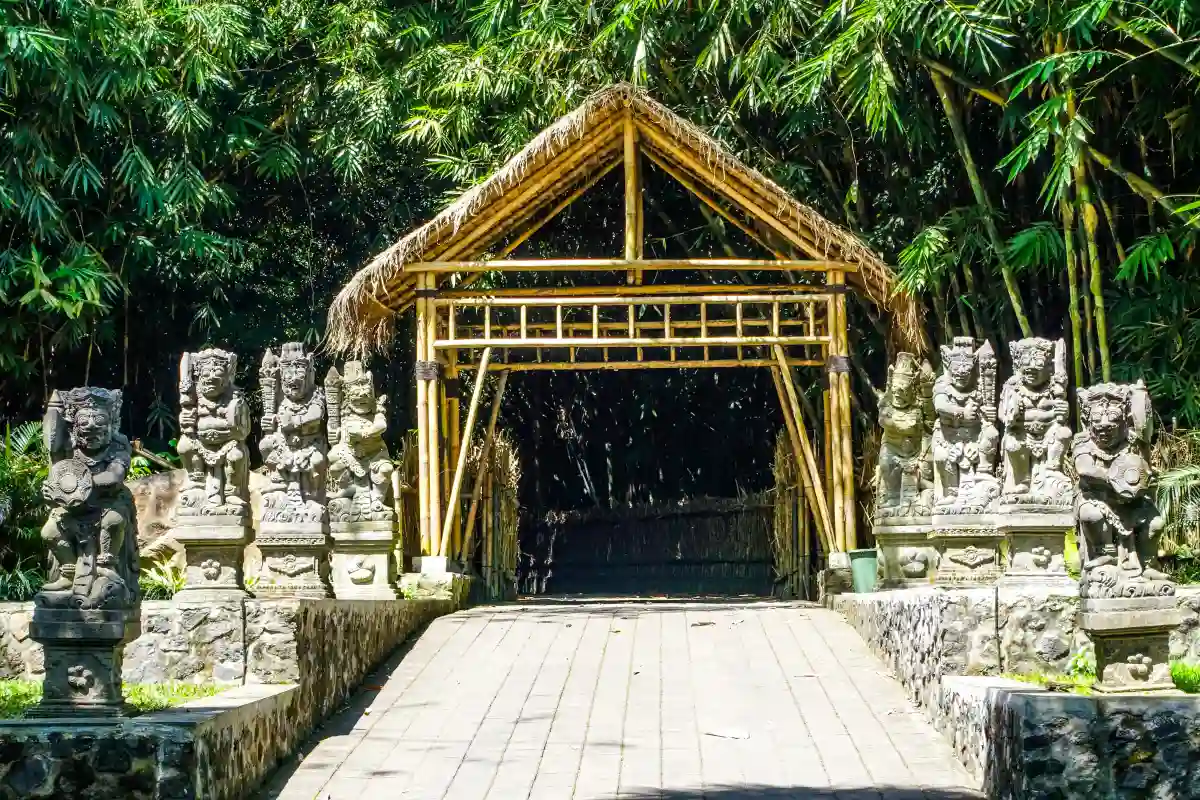 Penglipuran bamboo forest entrance