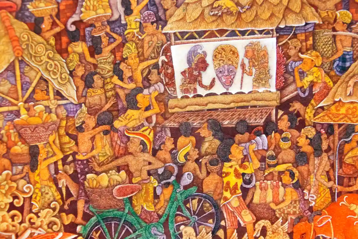 Balinese traditional painting