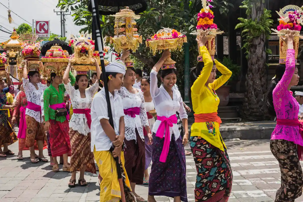 Community activity in Bali